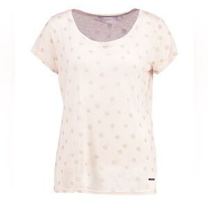 NUMPH Blush Metallic Dot Tee, NWT